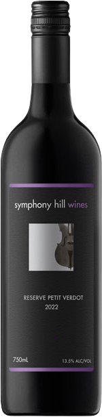 Symphony Hill Wines Reserve  Petit Verdot 2022 Limestone Coast Zone bottle